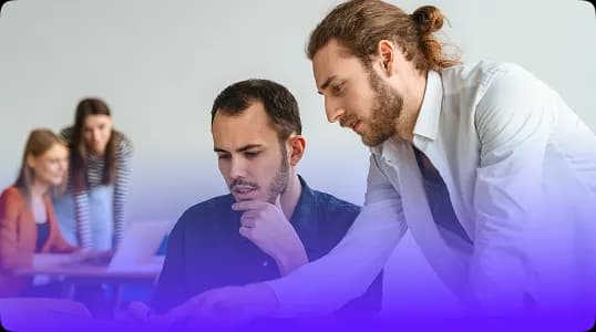 Professionals using math solver